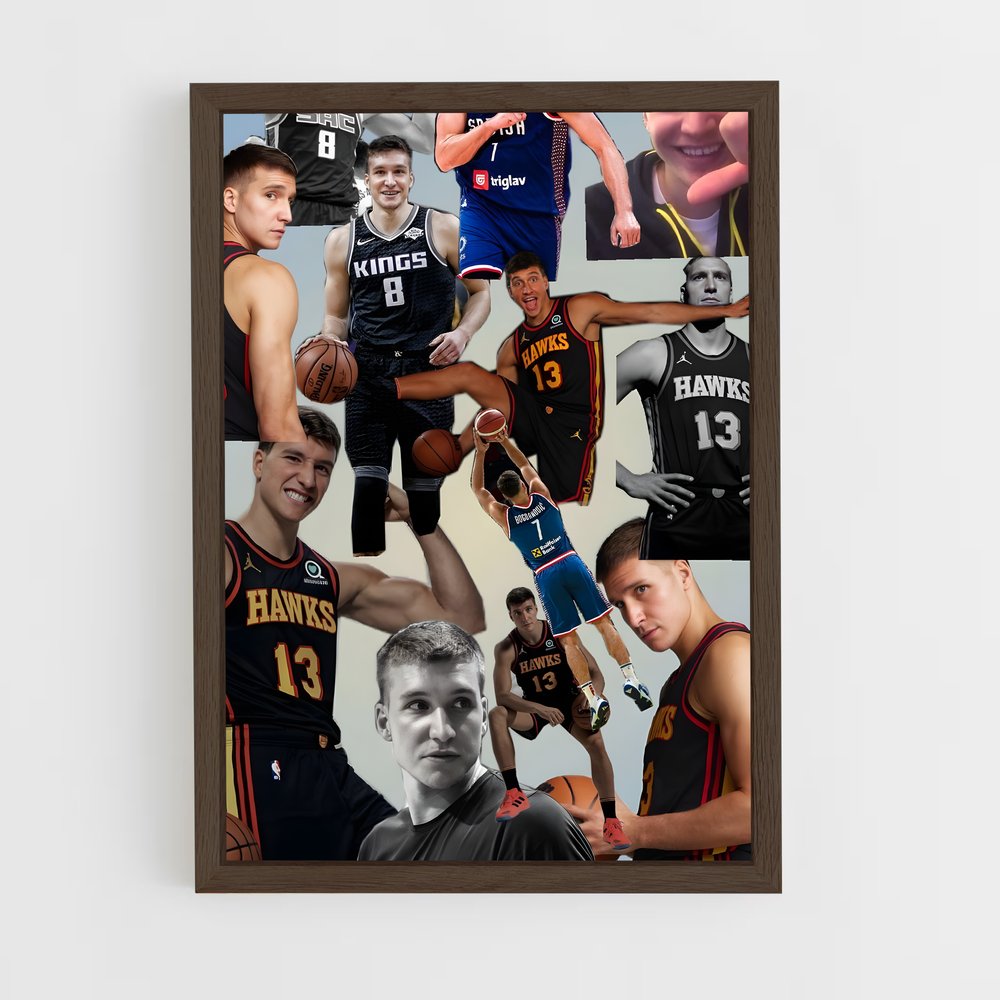 Poster All-Star Faces – affiche Basketball (vue 5)